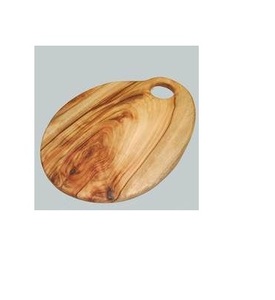 Planche à découper classique en bois pour la cuisine, préparation quotidienne des repas, robuste, durable, en bois naturel - Product Image 5