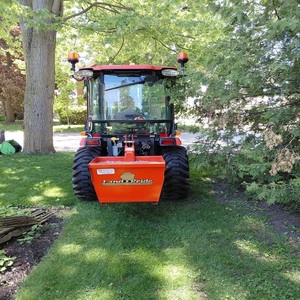 Premium Kubota Tractor With Snow Blower Advanced Winter Cleanup <b>Machine</b> High Power Engine Built <b>For</b> Heavy Farm Snow Removal Work - Product Image 1