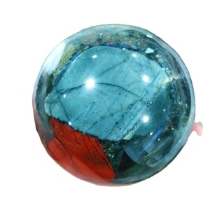 Esfera de Piedra de Sangre Africana, Bola de Piedra Pulida de la Mejor Calidad, Esfera Multicristalina Natural para Sanación, Proveedor - Product Image 3