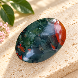 Natural <b>Dragon</b> Blood Crystal Oval Cabochon Polished Carved Stone Unique Marbled Decor Gem China for Jewelry Making Collectible - Product Image 3