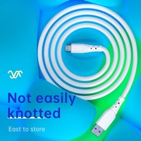Câble de données Micro USB vers USB 2.0 à charge rapide 3A 1,2 m avec conducteur en cuivre pur et gaine TPE pour ordinateur, téléphone et écouteurs Android