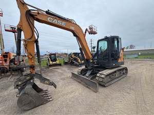Miniexcavadora Usada de Primera Calidad con Ruedas, Alto Rendimiento para Trabajos de Construcción - Product Image 1
