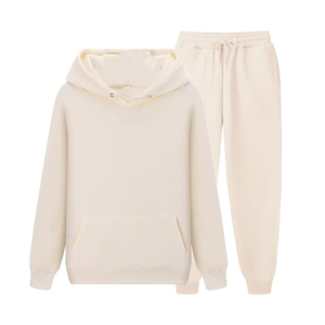 Top Trend Custom Light Weight Unisex Pullover Tracksuits Winter Casual Best Fabric Hot Sale Anti Wrinkle Breathable Tracksuits - Product Image 2