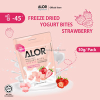 Kant En Klaar Bouillon Halal Aardbei Gevriesdroogde Yoghurt Bijt Met Probiotica Zoete Smaak Voor Kinderen Gezondheid Snacks Gratis Monsters Beschikbaar