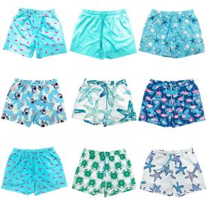 Shorts de bain pour hommes à motif étoile de mer et crabe, personnalisables, pour l'été et la plage - Product Image 6