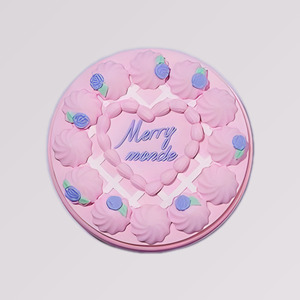 Fond de teint cushion coréen Merimongde Happy Your Day Cushion 01 Ivory, fond de teint cushion haute couvrance - Product Image 4