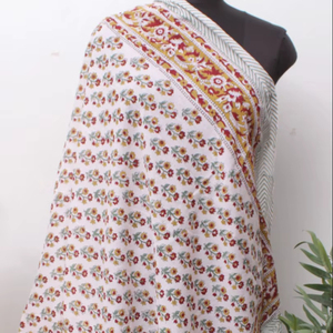 Women Cotton Beach Wrap Floral Print Pareo Lightweight Summer Cover Up Scarf for Travel and Resort Wear sarongs. - Product Image 1