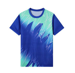 T-shirt à sublimation personnalisé haute performance, design logo sur mesure, coupe confortable, manches courtes, col rond. - Product Image 1