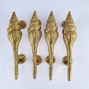 Poignées de porte en laiton, décoration intérieure, décoration de porte de salon, paire de poignées en forme de poisson, qualité supérieure - Product Image 5