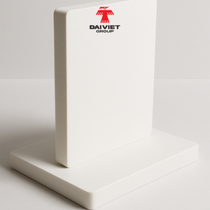 Việt Nam tùy chỉnh Trắng <span class=keywords><strong>PVC</strong></span> Hội Đồng Quản trị bọt 17mm mật độ 0.67g/cm3 bóng kết thúc mịn bề mặt tấm nhựa - Product Image 1