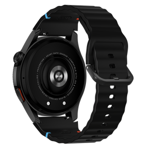 Jam Tangan Pintar Tahan Air 3ATM Layar AMOLED GPS Navigasi Luar Ruangan Pelacakan Olahraga Tahan Air Altimeter Kompas Pria - Product Image 6