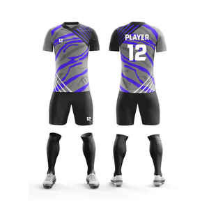 Uniformes de football en polyester de qualité supérieure, sublimation, fabricant d'équipements d'origine, prix de gros, uniforme de football - Product Image 6