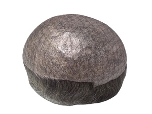 Peluca de pelo indio de piel fina de alta calidad, peluca de prótesis de cabello Tazs estilo Yaki con ondas corporales de Bangladesh, rastas trenzadas - Product Image 3