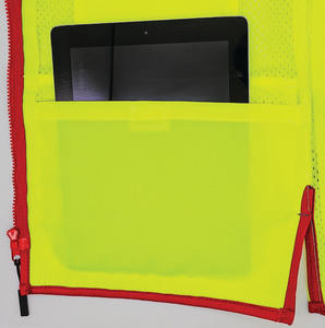 Chaleco de Seguridad para Hombre, Moda de Primavera, Personalizable, Transpirable, Alta Calidad, 100% Poliéster, Color Personalizado, Venta al Por Mayor - Product Image 3