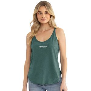 Camiseta sin mangas de moda para mujer, estilo festival, corte holgado, informal, para verano, con estampado personalizado, venta al por mayor, OEM, ODM - Product Image 1