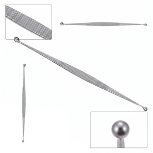 Couteau à os en acier inoxydable, outil chirurgical de précision pour gratter les os, instrument orthopédique réutilisable - Product Image 2