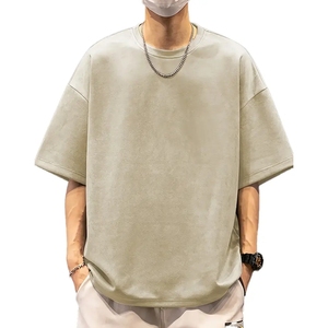 Camiseta Oversize para Hombre, 100% Algodón Lavado, Corte Cuadrado, Hombros Caídos, 240gsm, Estilo Urbano, Tallas Grandes, Personalizable con Logotipo, OEM - Product Image 5