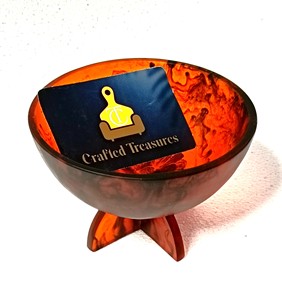 Tazón de Resina con Diseño de Tortuga, Directo de Fábrica, Personalizado para Frutos Secos, Helados y Postres, Decoración del Hogar, Mini Tazón - Product Image 3