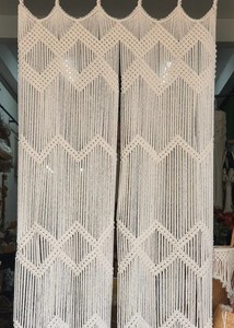 Boho Macrame Door <b>Curtain</b> & Room Divider - 71" Extra Long Wall Hanging - Modern Interior Archway Decor - Custom Widths Available - Product Image 3