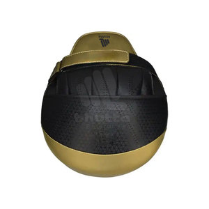 Wholesale BHUTTA ENTERPRISES BE-2805 Leather Boxing <b>Focus</b> <b>Pads</b> with Hook Loop Closure-High Quality Moisture Wicking Customizable - Product Image 4