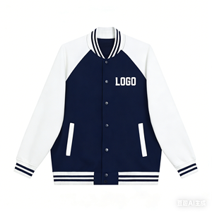 Varsity <b>Jackets</b> <b>Men</b> Custom Logo <b>Baseball</b> Plain Private Label Windproof Wholesale Winter - Product Image 2