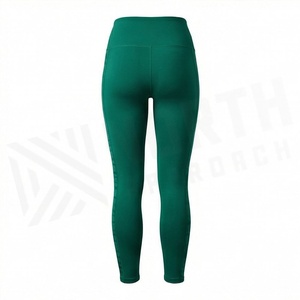 High Quality Womens Yoga Leggings Plaid Quick Dry Breathable Seamless Mid Waisted Maxi Fitness Pants Customized Color - Product Image 2