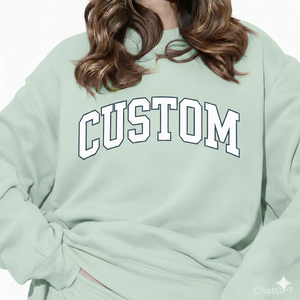 Sudadera Oversize Transpirable de Forro Polar con Cuello Alto para Mujer, Poliéster/Algodón de Secado Rápido, Hombros Caídos, Personalizable por Delante y por Detrás, para Invierno - Product Image 2