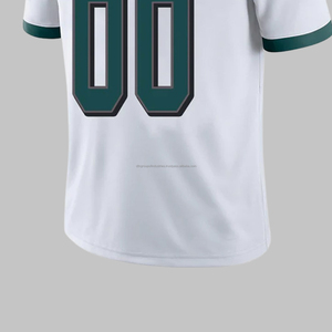 Camiseta de fútbol americano juvenil de alta calidad OEM más vendida 100% diseño personalizado transpirable al por mayor precio bajo ofrecido ODM - Product Image 3