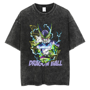 T-shirts unisexes surdimensionnés pour hommes et femmes, imprimés sur mesure, style hip-hop, 100% coton, écologiques, impression sérigraphique personnalisée - Product Image 2