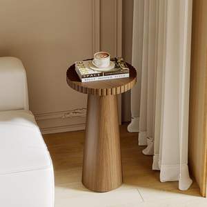 Mesa Auxiliar Clásica de Madera con Diseño Atemporal, Perfecta para Sofá, Mesita de Noche y Colocación en Esquinas - Product Image 3