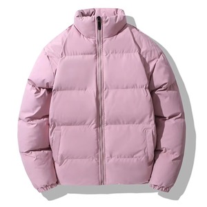 Custom Men's Winter Puffer <b>Coat</b> <b>Stand</b> Windproof Breathable Outdoor AutumnWinter Jacket Zipper Closure Waterproof Canvas Fabric - Product Image 4