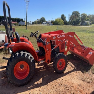 Tracteur Kubota L4701 4x4 d'occasion de qualité supérieure avec chargeur frontal et coupe-herbe rotatif, moteur 20 CV, haute productivité et multifonctionnel - Product Image 6