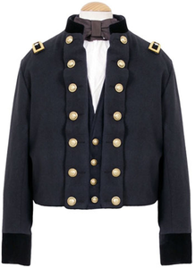 Veste en laine pour homme, style uniforme militaire américain, reproduction vintage, double boutonnage, type veste de combat - Product Image 5