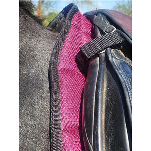 แผ่นรองอานม้าคุณภาพสูง ระบายอากาศได้ดี แผ่นรองอานหรูหรา แผ่นรองอานสำหรับกระโดดข้ามสิ่งกีดขวาง รุ่น Grape  แผ่นรองอาน Ridder Love รุ่นนี้ที่ฉันชอบ - Product Image 3