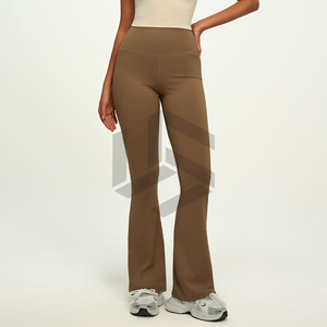 High-Waisted Quick Dry Gym <b>Leggings</b> Elastic Waist Scrunched Butt Yoga Pants Breathable Tie Dye Solid <b>Pattern</b> Pockets Yoga sets - Product Image 2