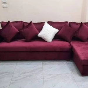 ชุดโซฟาผ้าแบบโมดูลาร์ 6 ที่นั่ง ดีไซน์ทันสมัย นั่งสบาย พร้อมเบาะรองนั่งอย่างดี เหมาะสำหรับห้องนั่งเล่น - Product Image 1