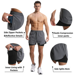 Latest Design Customized <b>Men</b> <b>Shorts</b> Wholesale Breathable Quick Dry Eco-Friendly 100% Cotton Canvas Solid Casual Gym Wear Vintage - Product Image 3