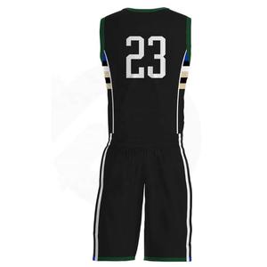 Uniforme de basket-ball de haute qualité en polyester 100%, meilleur design, vêtements de sport personnalisés pour l'extérieur, uniforme de basket-ball - Product Image 5