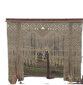 Wall Hanging Door Curtain Wedding Backdrop Window Door Curtain | Large Wedding Backdrop Wall Hanging Tapestry - Product Image 1
