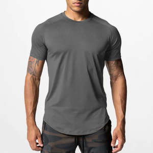 เสื้อยืดออกกำลังกายคุณภาพสูง ซับเหงื่อ แห้งเร็ว ระบายอากาศดี สวมใส่สบาย เหมาะสำหรับฤดูร้อน เล่นกีฬา ฟิตเนส สำหรับผู้ชาย - Product Image 3