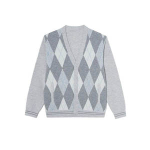 Pull cardigan unisexe en tricot, style personnalisé, marque privée, nouveau design, haute qualité, vente en gros - Product Image 4