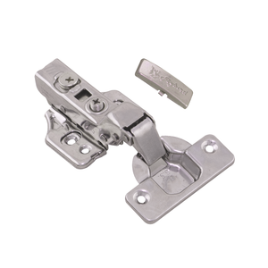 Charnière de meuble moderne en acier inoxydable à fermeture amortie 110 degrés 35 mm pour porte de placard de cuisine, quincaillerie de montage - Product Image 3