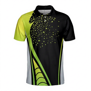 Camiseta de Pickleball Personalizada de Spandex/Poliéster, Manga Corta, Tejido Deportivo, Absorbente de Humedad, Ecológica, Digital - Product Image 4