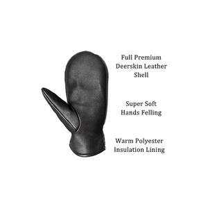 Mitaines en cuir de mouton de luxe à écran tactile pour hommes et femmes, doublure en fourrure respirante, style décontracté, tailles personnalisables pour les commandes OEM - Product Image 4