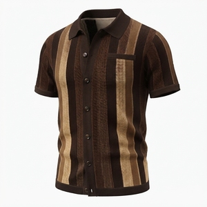 Camiseta Personalizada para Hombre, de Secado Rápido, 100% Poliéster, Estampada, Tejida, Antiarrugas, Corte Holgado, Transferencia Térmica, Talla Grande - Product Image 1