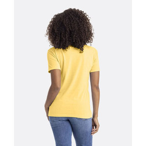 T-shirt personnalisé Level Apparel 6210 en coton 100% uni, tissu lisse, respirant, écologique, confort durable, coupe ajustée, personnalisable - Product Image 3