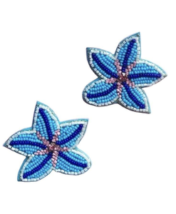 Perles vertes faites à la main, dernières tendances, motif floral perlé original, pendentif fait main en or rose, nouvelle mode, pour soirée, par MULTI CRAFT - Product Image 3