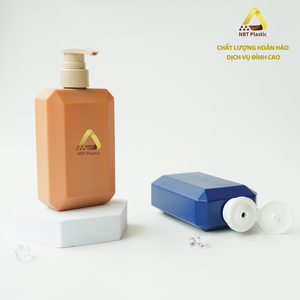 Bouteille de pompe HDPE multicolore de 350ml pour l'emballage cosmétique de mousse de shampooing lotion revitalisant OEM Vietnam fournisseur - Product Image 5