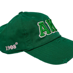 AKA Green Hat Green Embroidered Letter Baseball <b>Cap</b> Adjustable Cotton Headwear Casual Fashion <b>Vintage</b> Style <b>Cap</b> for Men Women Ou - Product Image 3