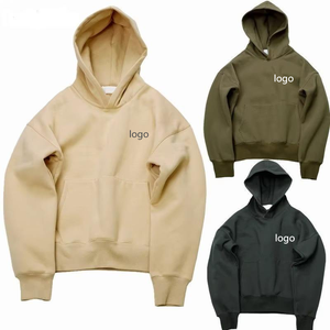 Sweat à capuche unisexe très vendu, 100% coton, motif imprimé personnalisé, sans cordon, vente en gros pour hommes et femmes, sweats à capuche en molleton - Product Image 2